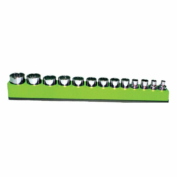 Eat-In 0.37 in. Metric PEG Socket Holder, Green EA3593739